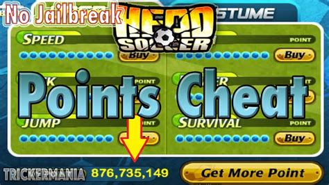 POINTS CHEAT | Head Soccer (No Jailbreak) - YouTube