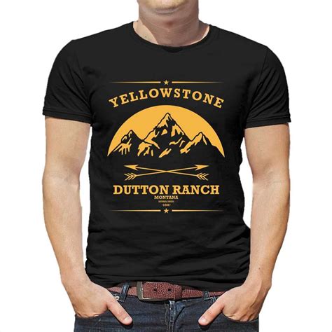 Yellowstone-Dutton Ranch t-shirt | Etsy