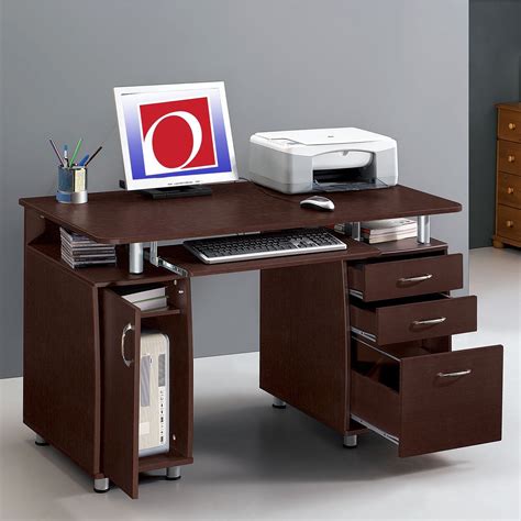 Shop Modern Designs Multifunctional Office Desk with File Cabinet ...