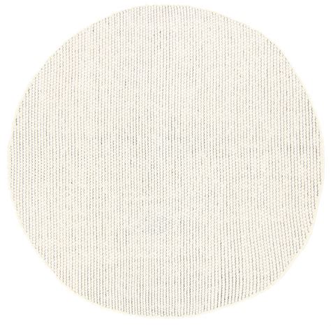 Round rug - Coastal (greige) - Wool rugs