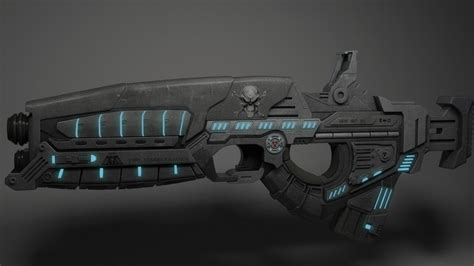 Sci-fi weapon by Raukomahtar on DeviantArt