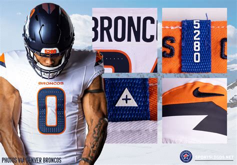 New Denver Broncos “Summit White” Road Uniform