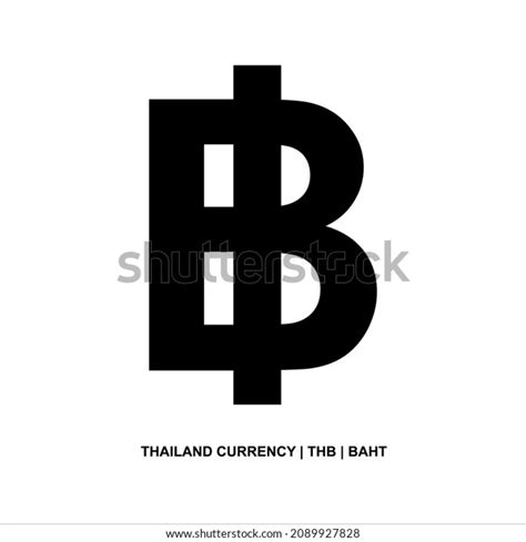 Thailand Currency Symbol Thai Baht Icon Stock Vector (Royalty Free ...