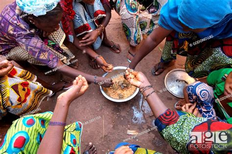 African meal, Bamako, Mali, Stock Photo, Picture And Rights Managed Image. Pic. UIG-971-19 ...