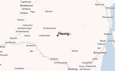 Raung Mountain Information