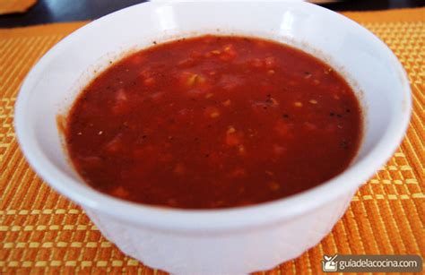 Receta - Salsa roja mexicana