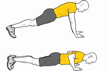 Flexiones de brazos - Entrenamientos, rutinas y ejercicios