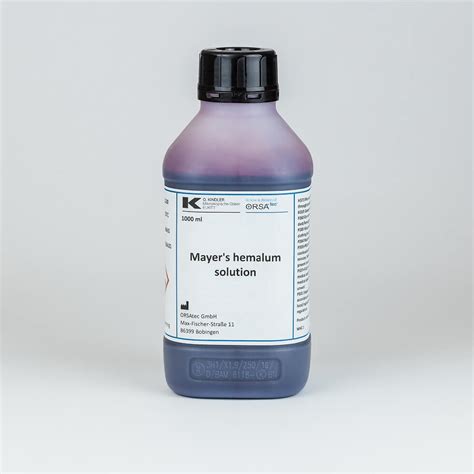 H&E Staining Agents - Harris‘ hematoxylin solution, Mayer’s hemalum solution & 0.2% EOSIN Y ...