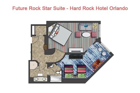 Hard Rock Hotel Universal Orlando Rooms and Suites