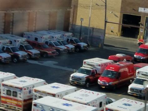 FDNY EMS | A FDNY EMS facility full of ambulances, logistics… | Flickr