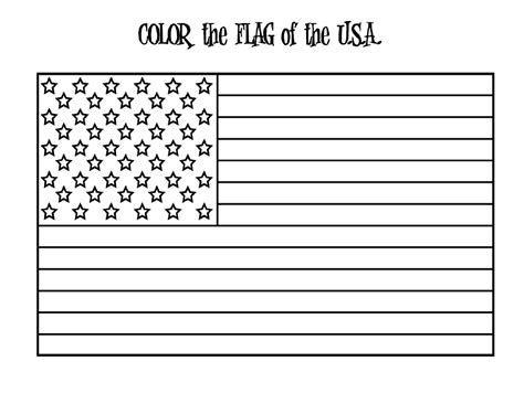 american flag coloring page for preschool - Superb American Flag Coloring Pages in two For ...