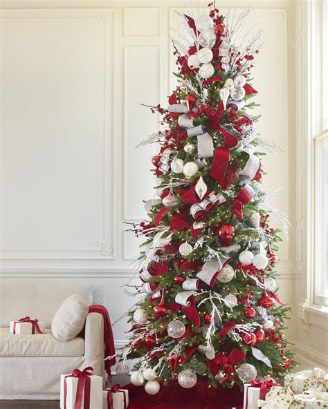 10 Most Recommended Red And White Christmas Tree Ideas 2024