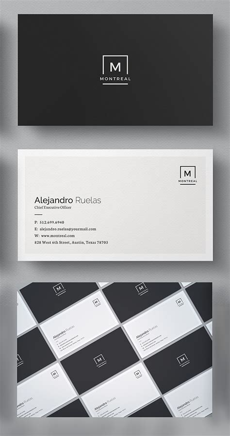 Elegant Business Cards (PSD) Templates | Design | Graphic Design Junction