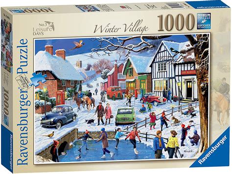 Ravensburger Leisure Days No. 3 The Winter Village 1000 Piece Puzzle – The Puzzle Collections