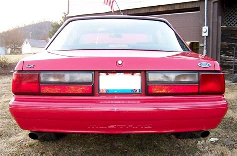 Bright Red 1993 Ford Mustang Coupe - MustangAttitude.com Photo Detail