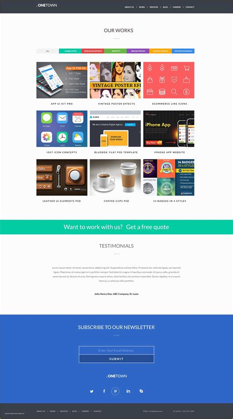 Free Responsive Portfolio Website Templates Of Free Responsive Website ...