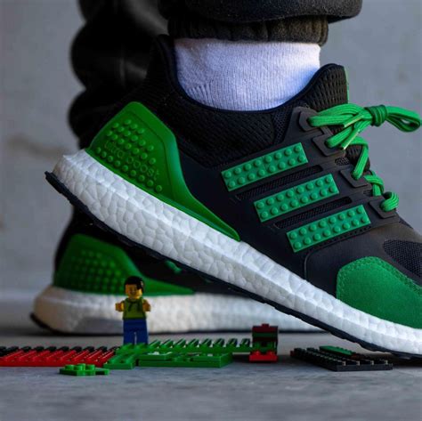 LEGO adidas UltraBOOST Green Black Release Date | SneakerNews.com