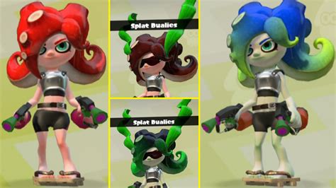 All Rival Octolings Hairs Wearable as Hats! [Splatoon 2] [Mods]