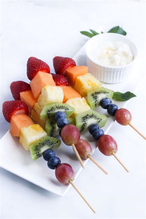 Fruit Kebabs - Healthy Little Foodies