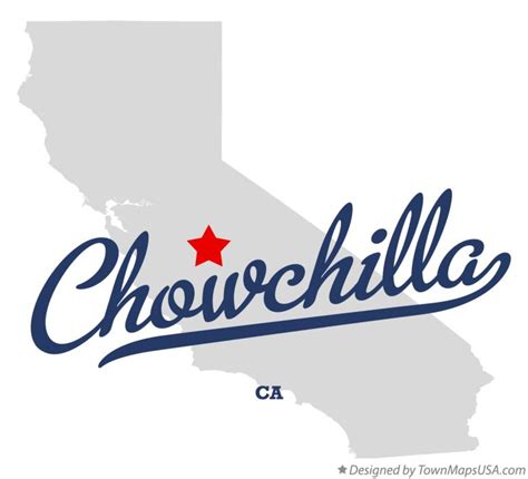 Map of Chowchilla, CA, California