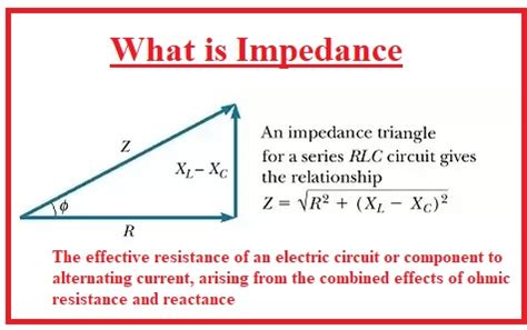 Difference Between Resistance and Impedance - The Engineering Knowledge