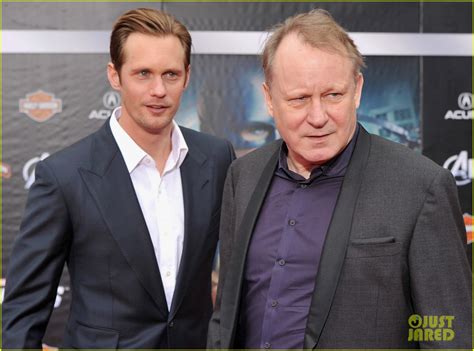 Alexander Skarsgard: 'Avengers' Premiere with Dad Stellan!: Photo ...