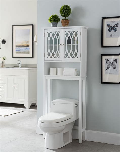 Helsinki Over The Toilet Bathroom Spacesaver Storage Rack Organizer ...