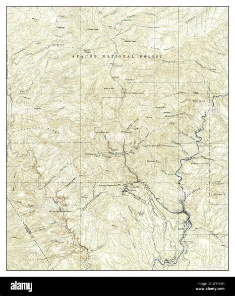 Clifton, Arizona, map 1902, 1:62500, United States of America by ...