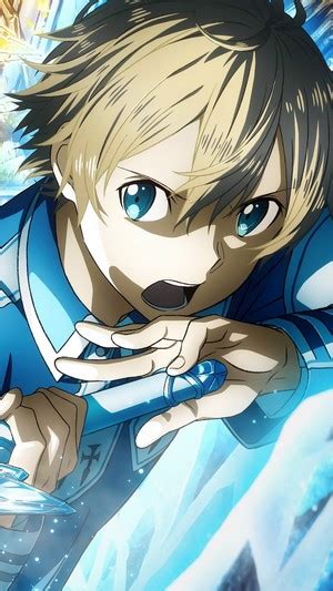 Eugeo, Blue Rose Sword, Sword Art Online Alicization HD HD Phone Wallpaper | Rare Gallery