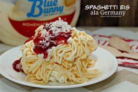 Welcome Summer with a Spagetti Eis Treat