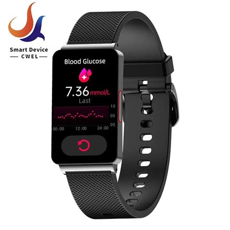 E800 Smart Watch Blood Glucose Watch Blood Oxygen Heart Rate ECG Body ...