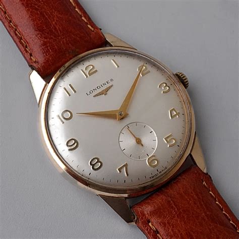 LONGINES 9K Solid Gold Vintage Gents Watch 1965 :: Itsawindup