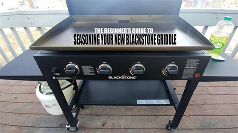 Seasoning Your New Blackstone Griddle - 101 - YouTube