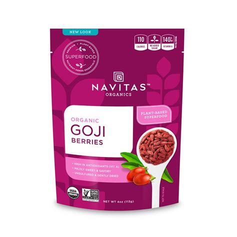 Navitas Organics Goji Berries -- 4 oz - Vitacost