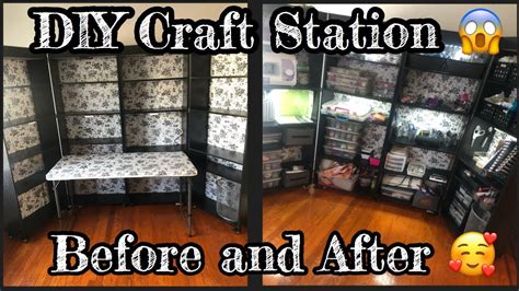 Take a look inside my DIY craft station!! Part 2. MUST WATCH!!!! - YouTube