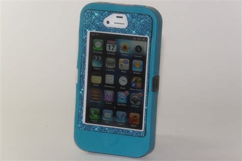 iPhone4 Otterbox Case iPhone 4 Case Glitter Defender Peacock