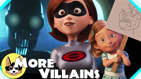 More Secret Villains! | Disney Pixar The Incredibles 2 Breakdown - YouTube