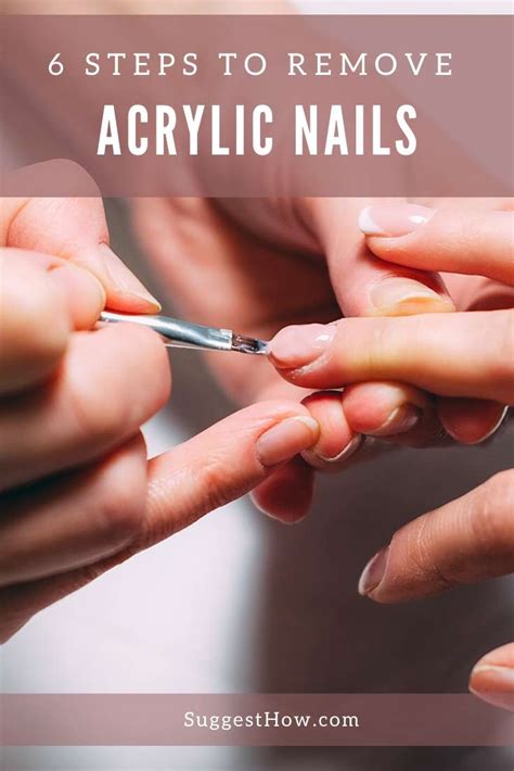 How to Remove Acrylic Nails by Yourself in 6 Simple Steps