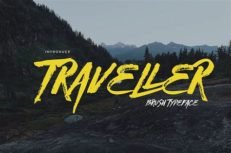 Adventure font examples for those outdoorsy projects