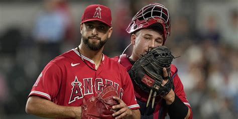 Patrick Sandoval labors in Angels' loss to Rangers