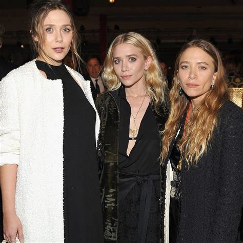 Mary Kate Ashley And Elizabeth Olsen