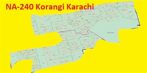 NA-240 Karachi Korangi Area, Map, Candidates and Result