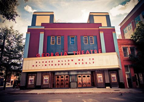 Georgia Theatre. Classic concert venue in Athens, Georgia. #livemusic # ...