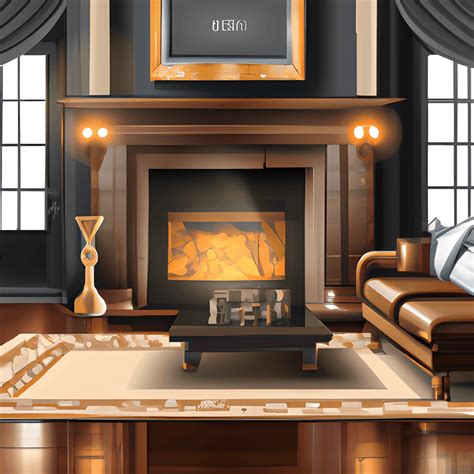 Designer Living Room Vector Clipart · Creative Fabrica