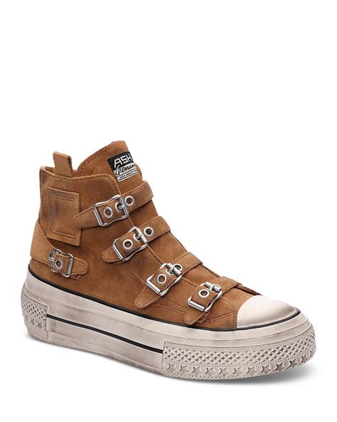 Ash Women's Rainbow Zip Buckled High Top Sneakers | Bloomingdale's