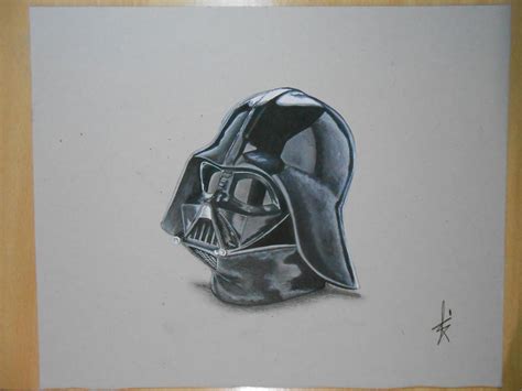 Drawing Darth Vader helmet by DibujarteRiestra on DeviantArt