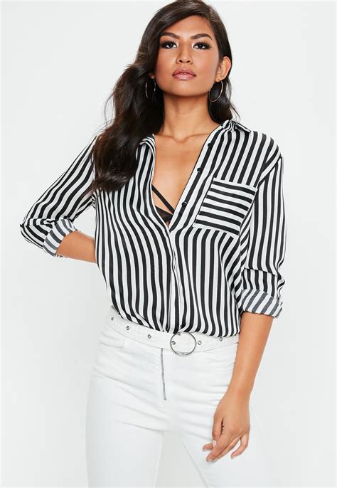 Black And White Striped Shirt Outfit: A Timeless Fashion Trend In 2023 | Fashion Style