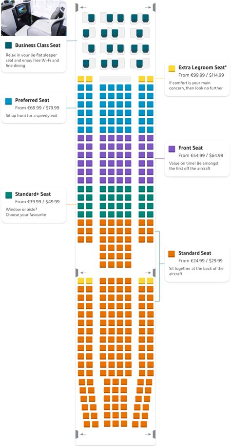 Seats & Cabin - Aer Lingus