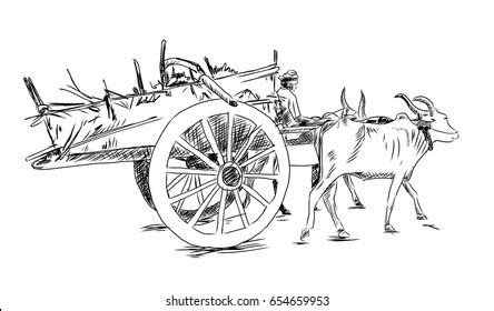 4,374 Bullock cart Images, Stock Photos & Vectors | Shutterstock