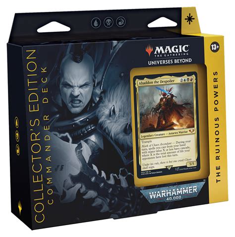 Warhammer 40k Collector's Edition Commander Deck - The Ruinous Powers